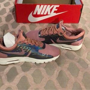 Nike Iridescent Pink and Blue Sneakers